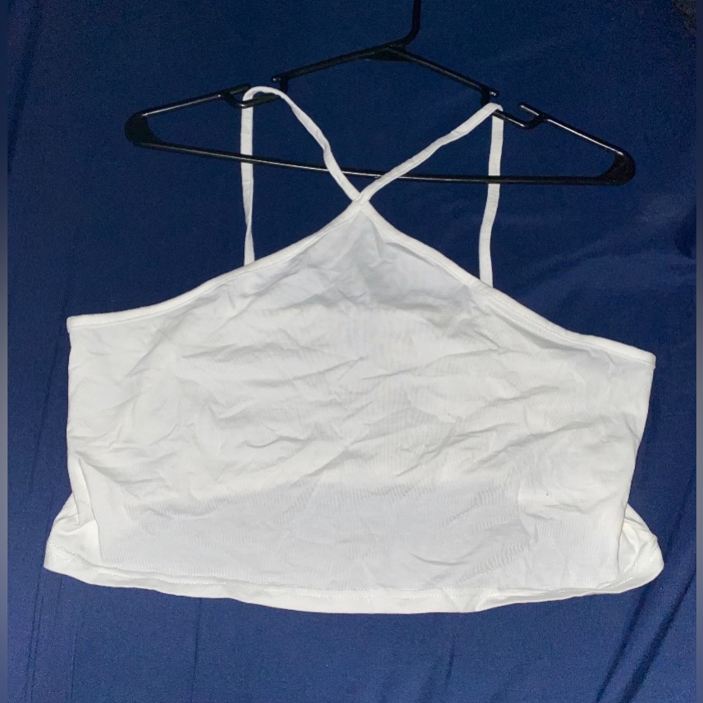 H&M Divided - XL Cotton Cropped Tank Top